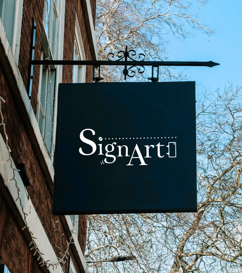 ロートアイアン看板のイメージ