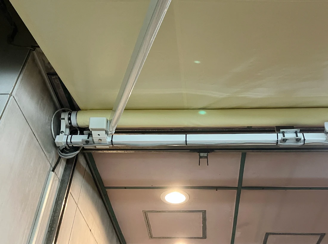 新横浜ラーメン博物館様の全自動オーニング