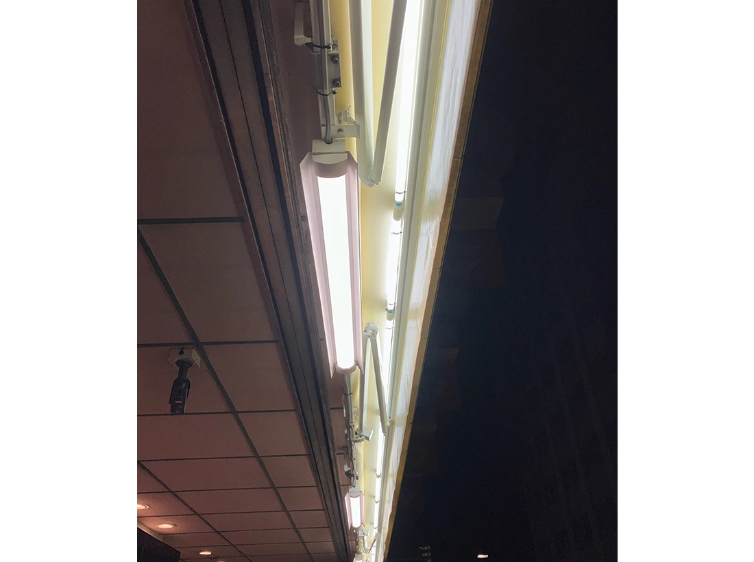 新横浜ラーメン博物館様の開閉式オーニング