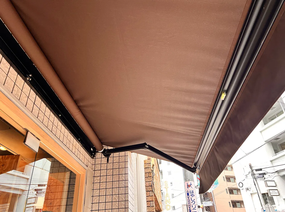 ミツマタコーヒー様のオーニング看板